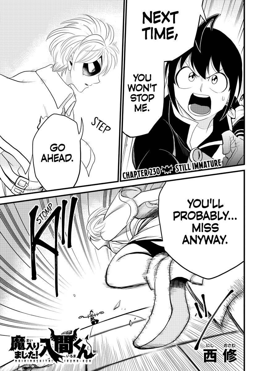 Welcome to Demon School! Iruma-kun, Chapter 230 image 01